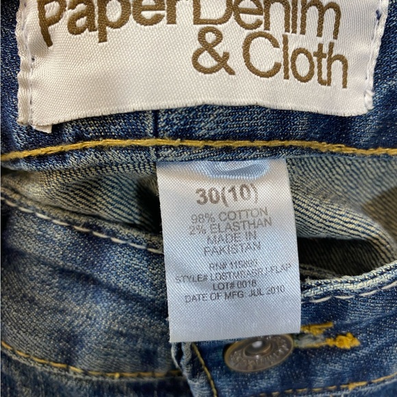 Paper Denim & Cloth Jeans size 10 EUC - Picture 3 of 7